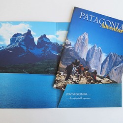 Carpeta y brochure Patagonia